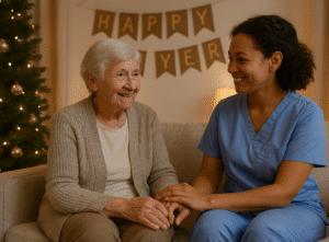 Trusted Caring Hands: 🎉Senior Care Support for the New Year: Connection, Comfort, and Hope